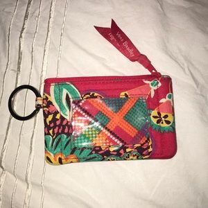Vera Bradley keychain wallet